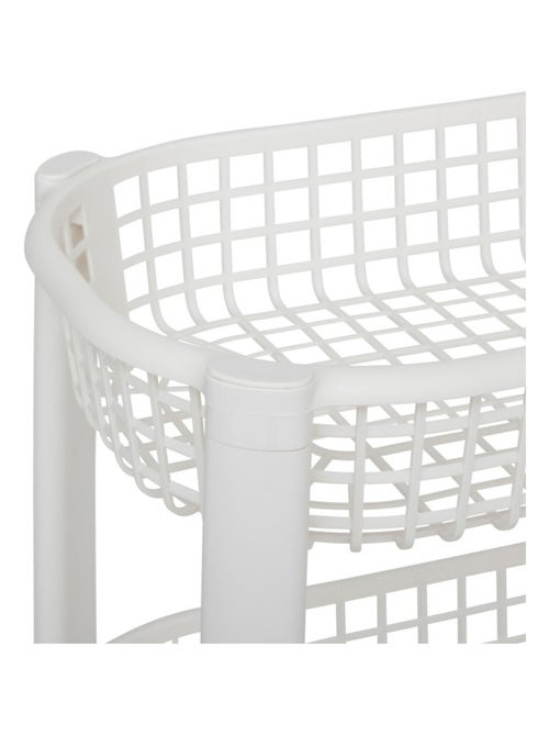 Resserre avec paniers 4 niveaux blanc - Kiabi