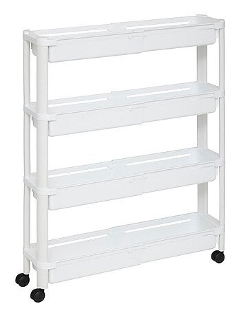 Resserre extensible 4 niveaux blanc