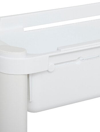 Resserre extensible 4 niveaux blanc