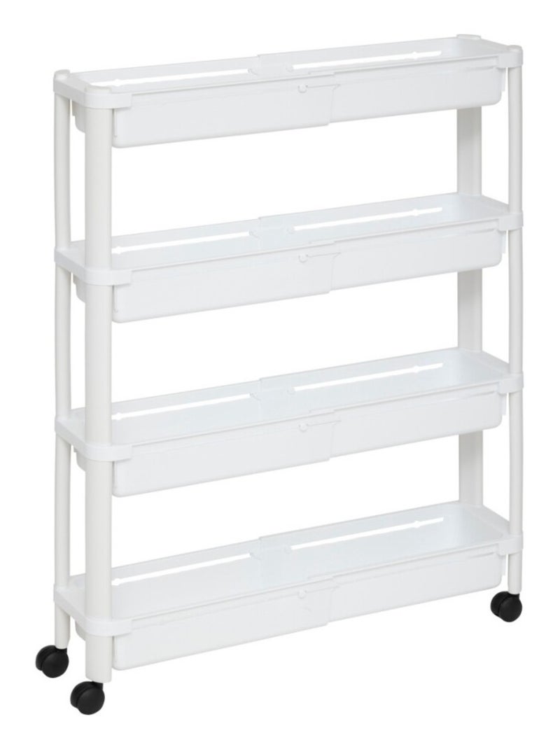 Resserre extensible 4 niveaux blanc Blanc - Kiabi