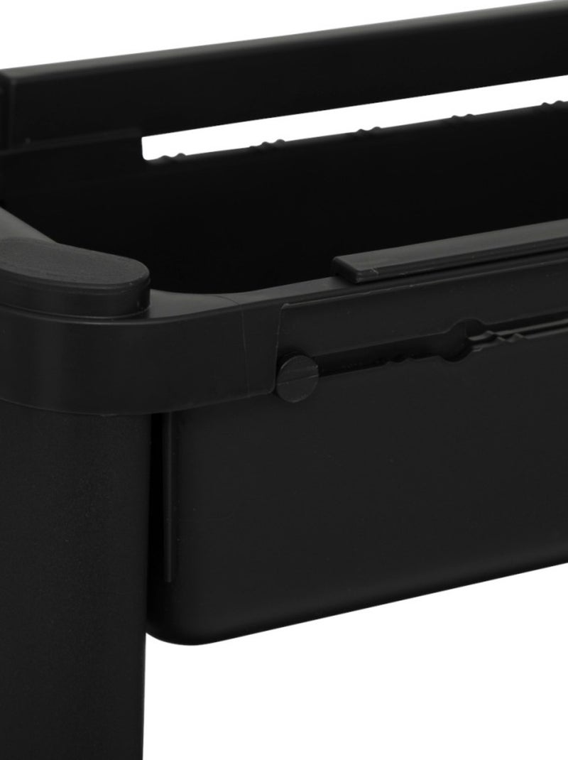 Resserre extensible 4 niveaux noire Noir - Kiabi