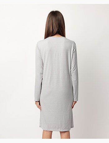 RESTEZ À LA MAISON Le sommeil des femmes est mon super pouvoir Chemise de nuit à manches longues