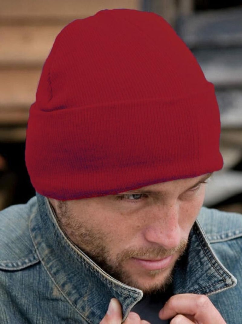Result - Bonnet thermique épais Rouge - Kiabi