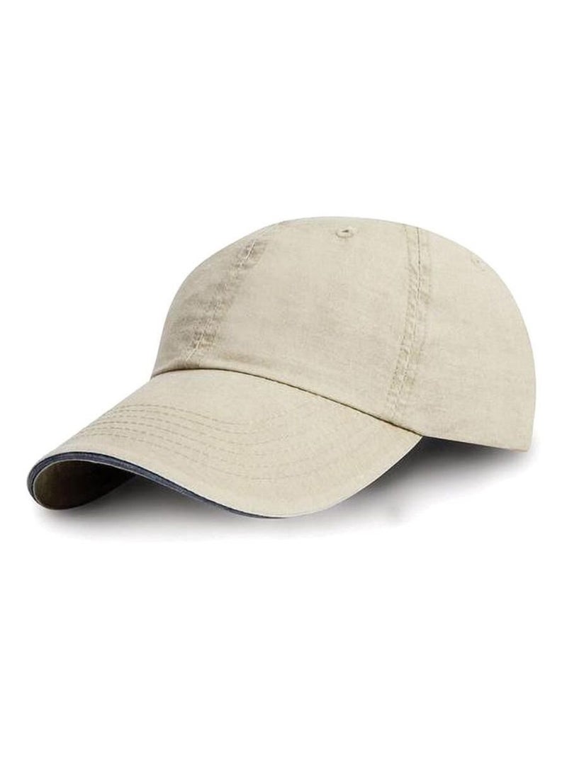 Result - Casquette 100% coton unisexe Gris Bleu - Kiabi