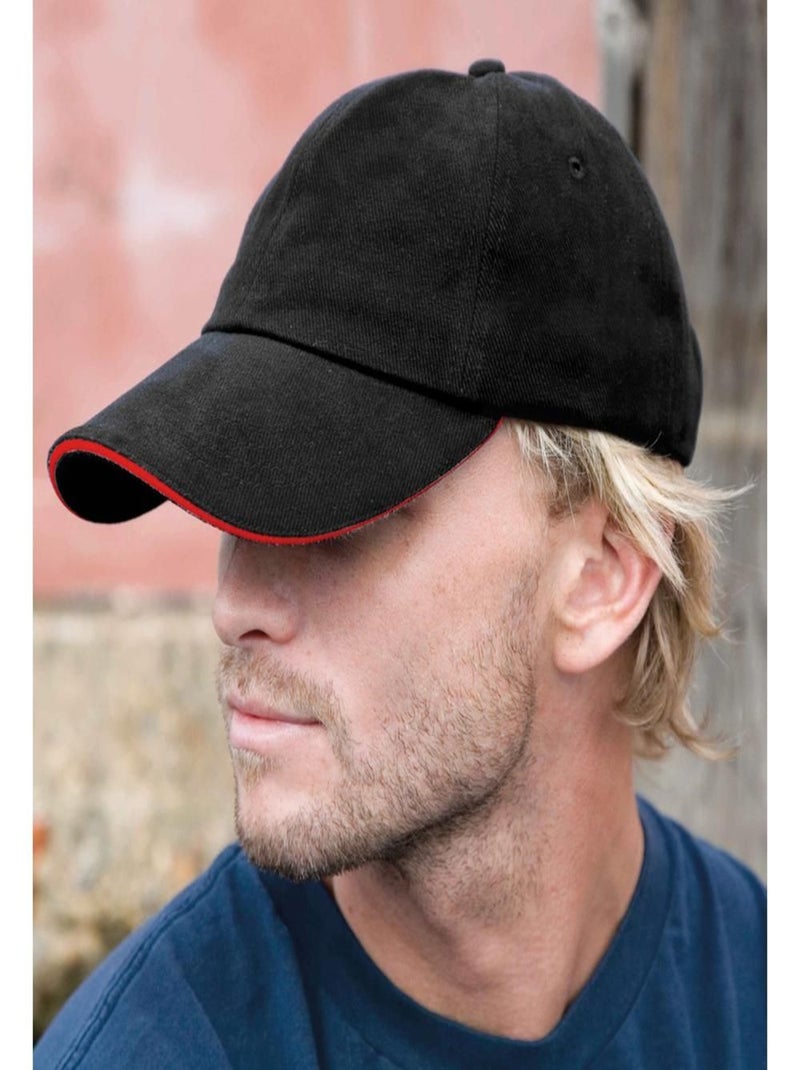 Result - Casquette CORE MEMPHIS Noir Rouge - Kiabi
