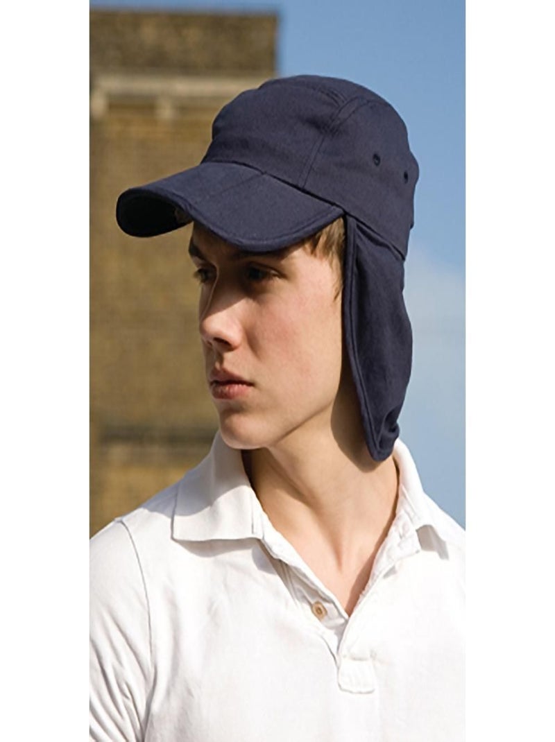 Result - Casquette légionnaire pliable unisexe Bleu marine - Kiabi