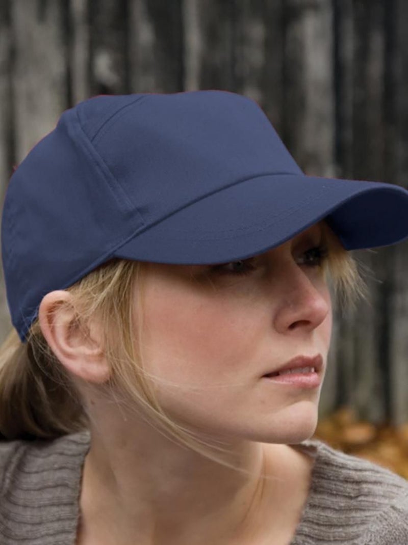 Result - Casquette unie à sept panneaux - Mixte Bleu marine - Kiabi