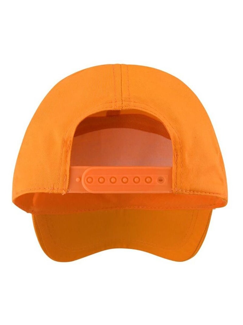 Result - Casquette unie à sept panneaux - Mixte Orange - Kiabi