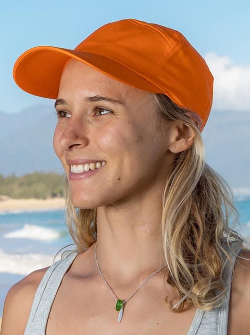 Result - Casquette unie à sept panneaux - Mixte Orange - Kiabi
