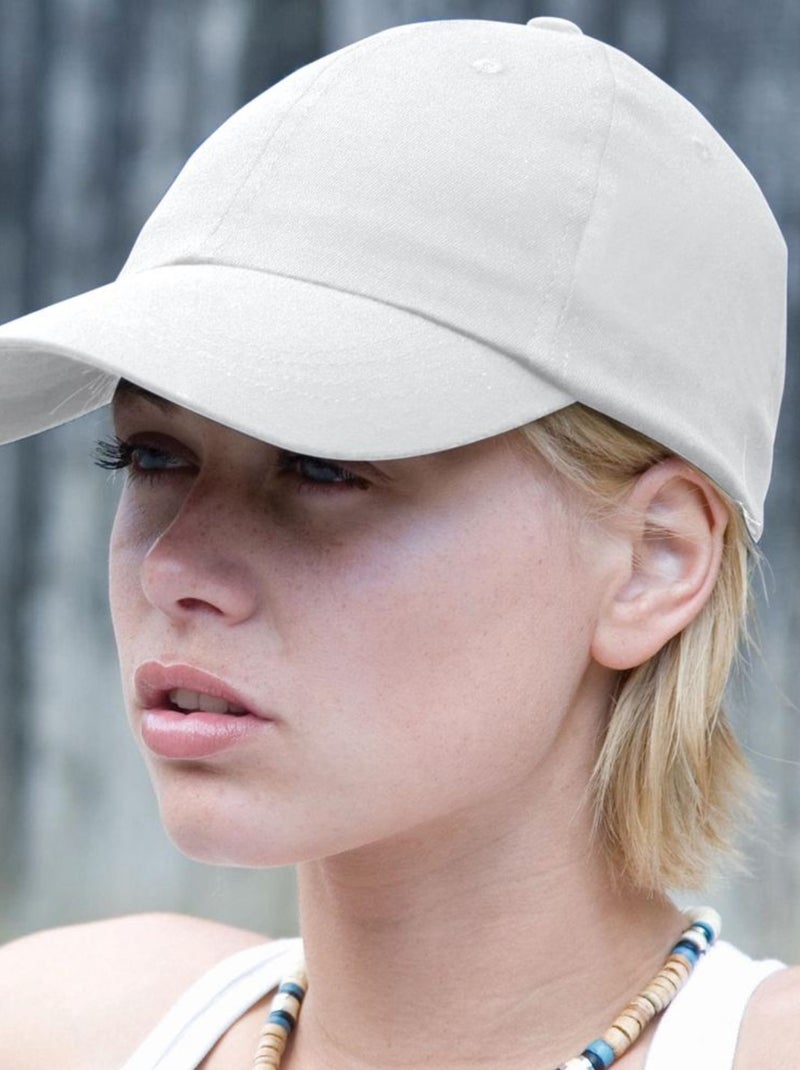 Result - Casquette unie profil bas unisexe Blanc - Kiabi