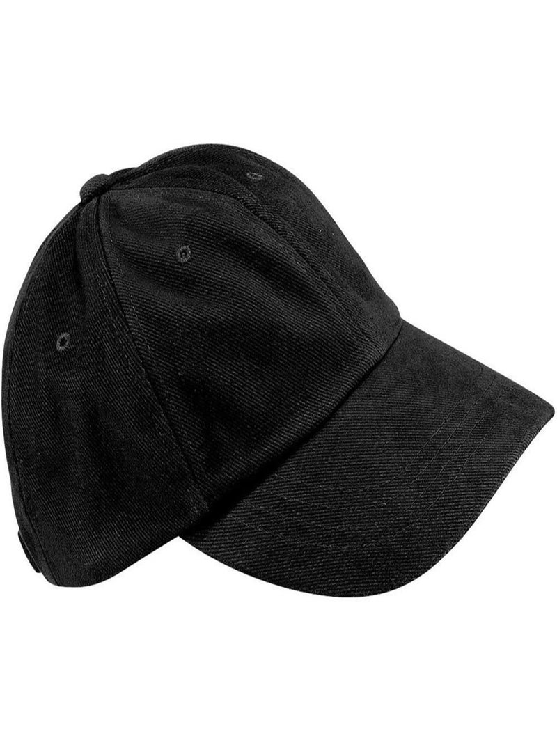 Result - Casquette unie profil bas unisexe Noir - Kiabi