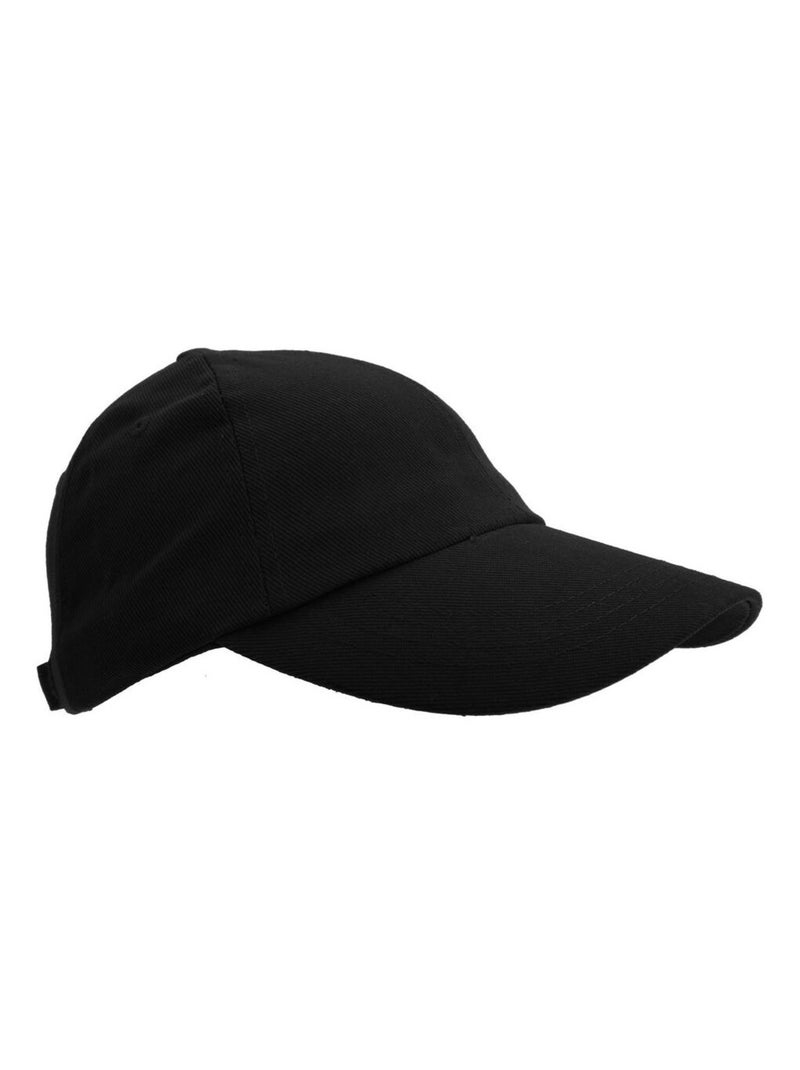 Result - Casquette unie style pro unisexe Noir - Kiabi