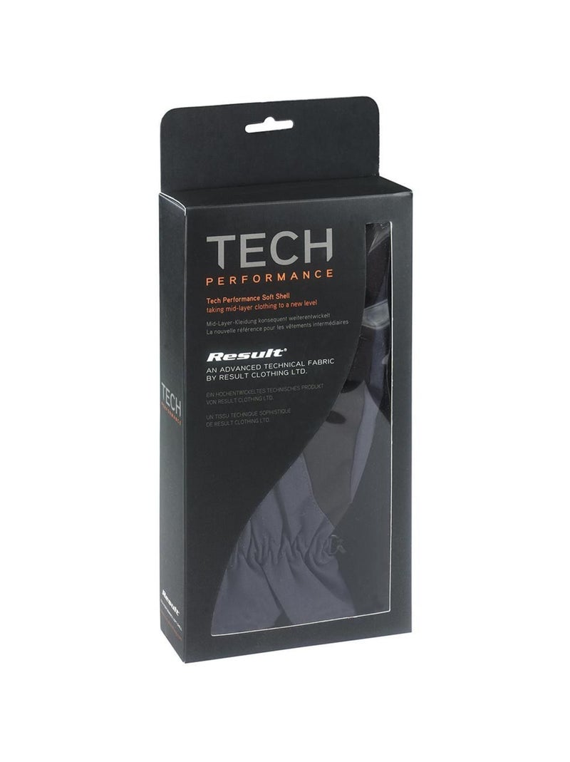 Result - Gants de sport hydrofuges et coupe-vent Noir - Kiabi