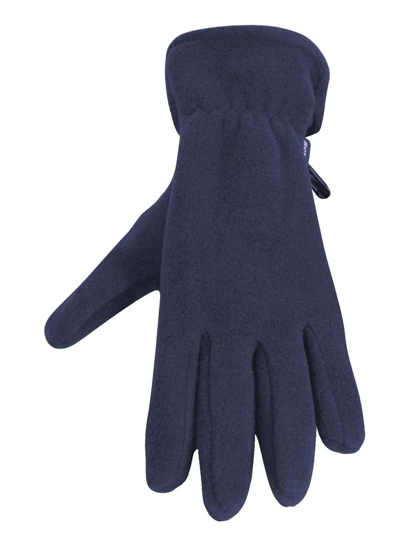 Result - Gants polaires thermiques anti-boulochage unisexe Bleu marine - Kiabi