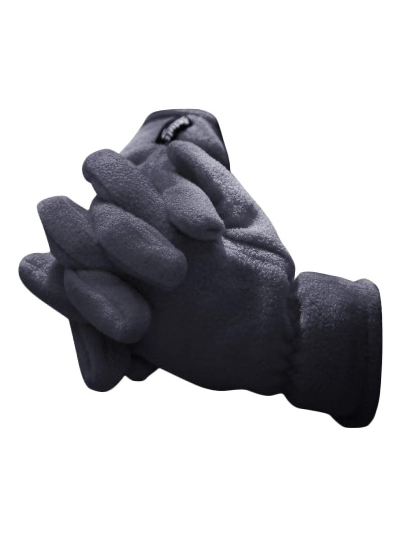 Result - Gants polaires thermiques anti-boulochage unisexe Bleu marine - Kiabi