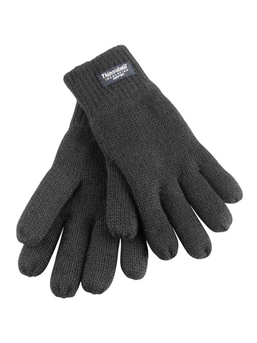 Result - Gants thermiques doublés Thinsulate (40g 3M) unisexe - Kiabi