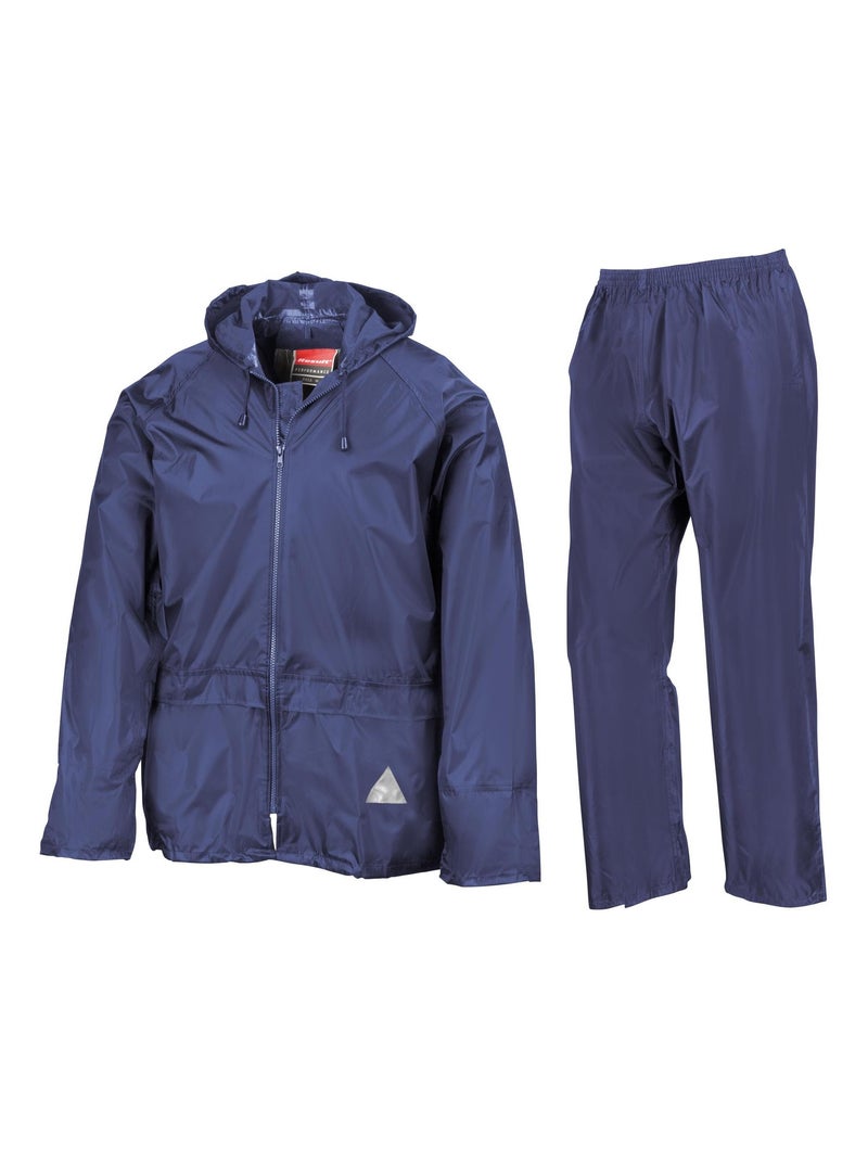 Result - Veste et pantalon de pluie Bleu roi - Kiabi