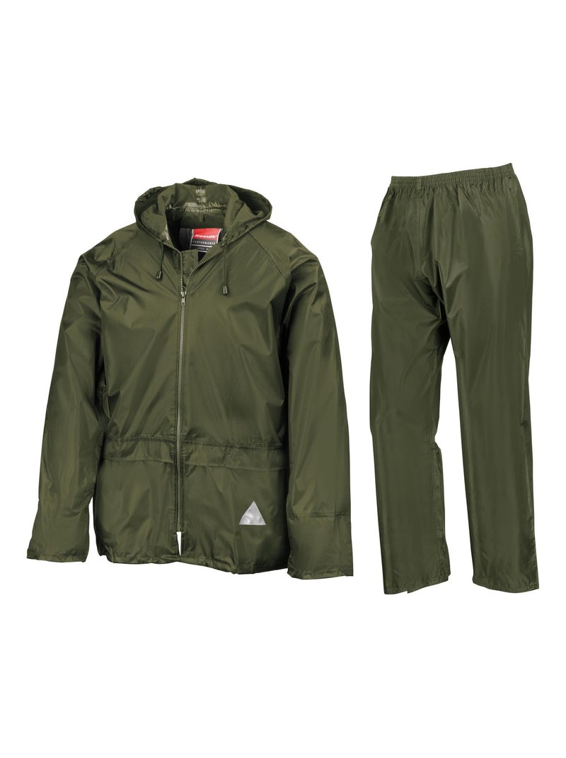 Result - Veste et pantalon de pluie Vert olive - Kiabi