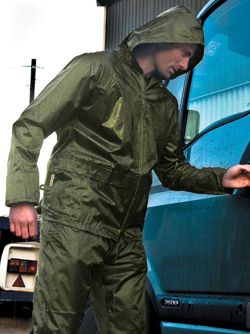 Result - Veste et pantalon de pluie Vert olive - Kiabi
