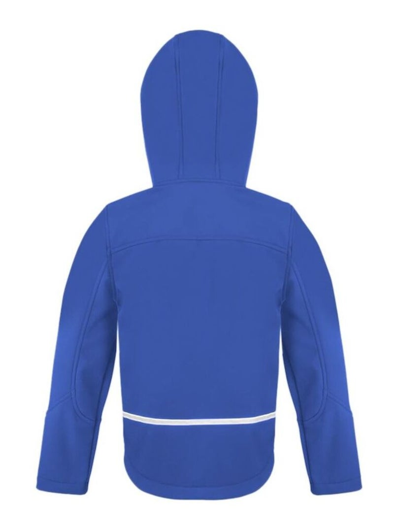 Result - Veste légère à capuche Unisexe Bleu roi - Kiabi