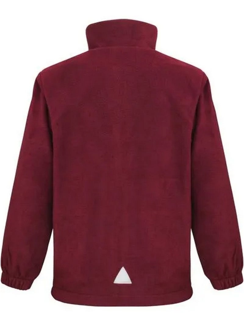 Result - Veste polaire Bordeaux - Kiabi