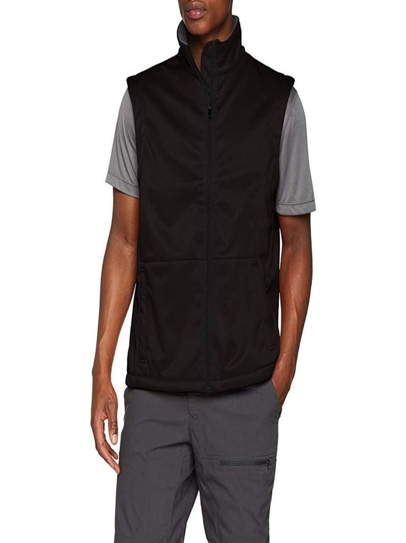 Result - Veste sans manches en Softshell Noir - Kiabi