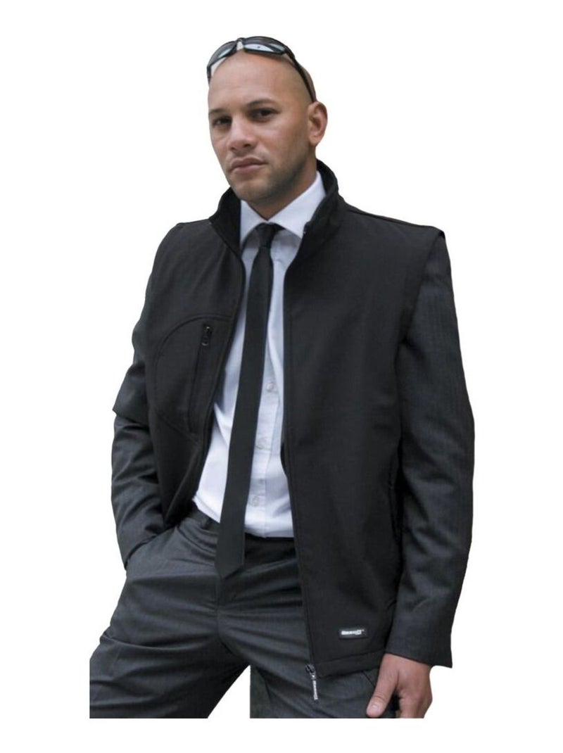 Result - Veste sans manches imperméable Noir Noir - Kiabi