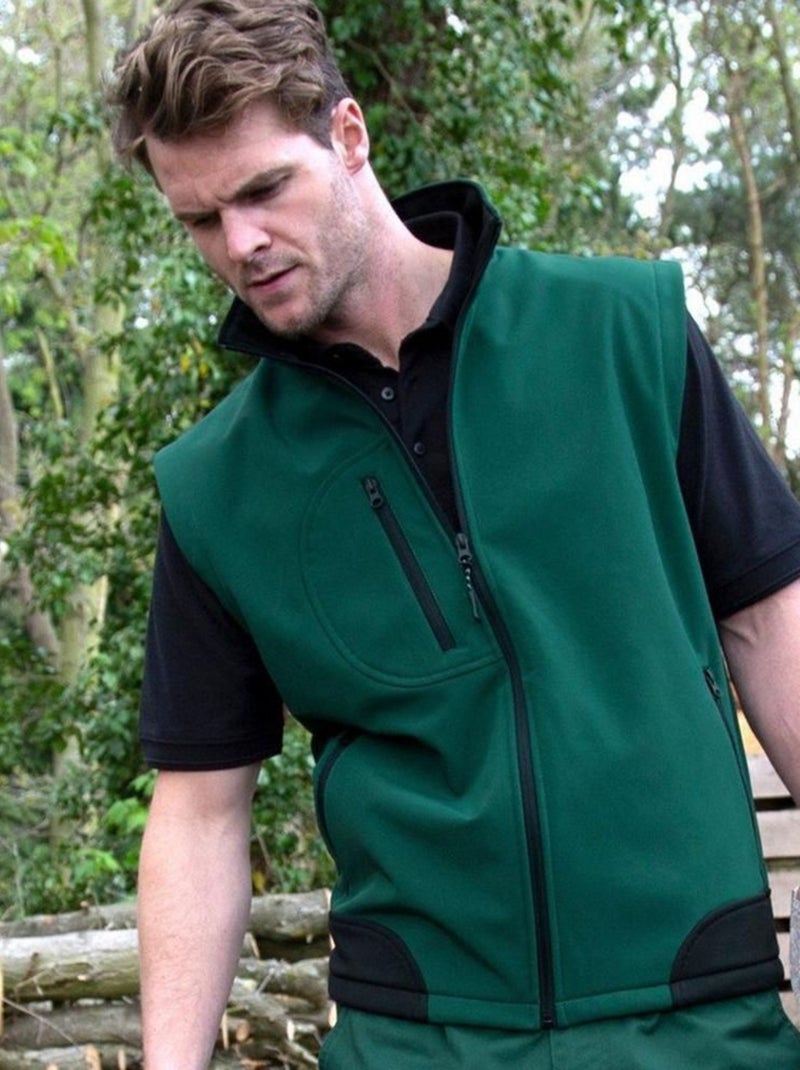 Result - Veste sans manches imperméable Vert bouteille - Kiabi