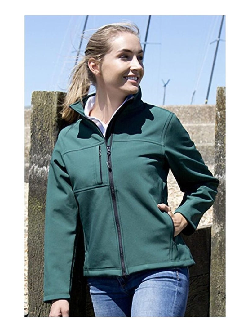 Result - Veste softshell imperméable et respirante Vert bouteille - Kiabi