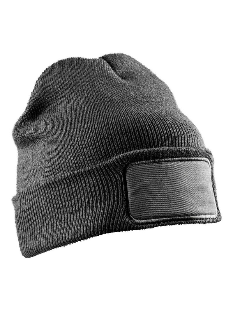 Result Bonnet d'hiver imprimé Thinsulate unisexe adulte Gris - Kiabi