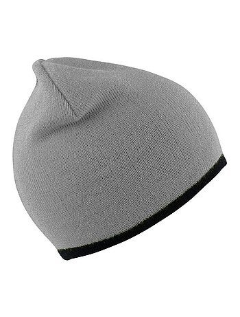 Result Bonnet d'hiver unisexe réversible Fashion Fit