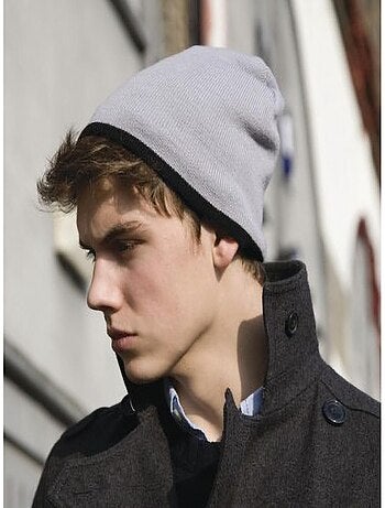 Result Bonnet d'hiver unisexe réversible Fashion Fit