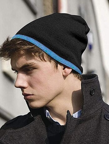 Result Bonnet d'hiver unisexe réversible Fashion Fit