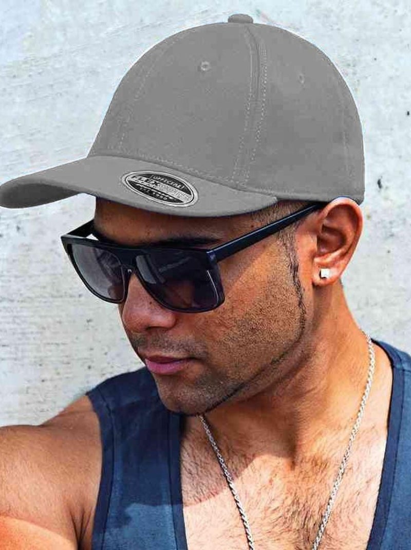 Result Casquette de baseball unisexe Core Kansas Flex Gris - Kiabi