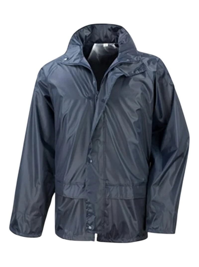 Result Core - Combinaison de pluie motif/style uni Bleu marine - Kiabi