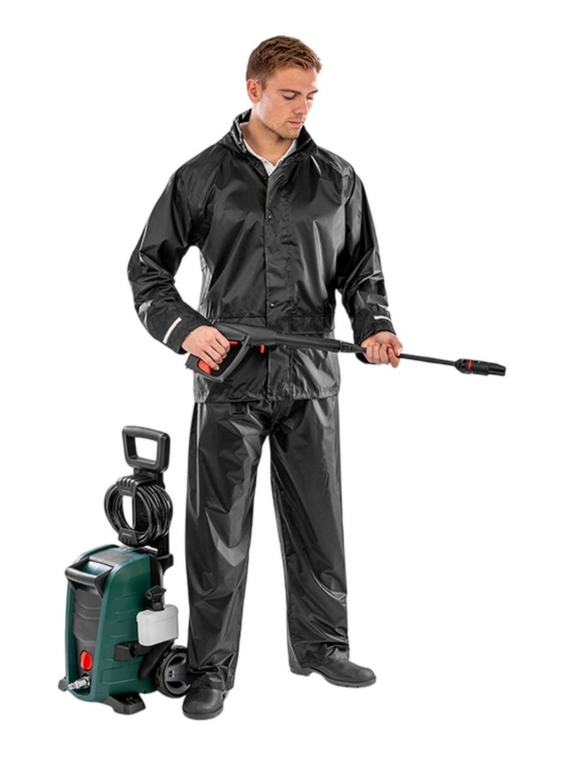 Result Core - Combinaison de pluie motif/style uni Noir - Kiabi