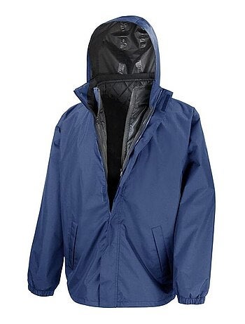 Result Core - Veste 3 en 1 avec gilet matelassé