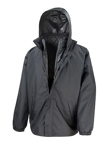 Result Core - Veste 3 en 1 avec gilet matelassé