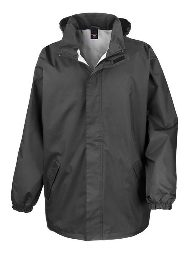 Result Core - Veste imperméable coLà-Haute-vent Noir - Kiabi