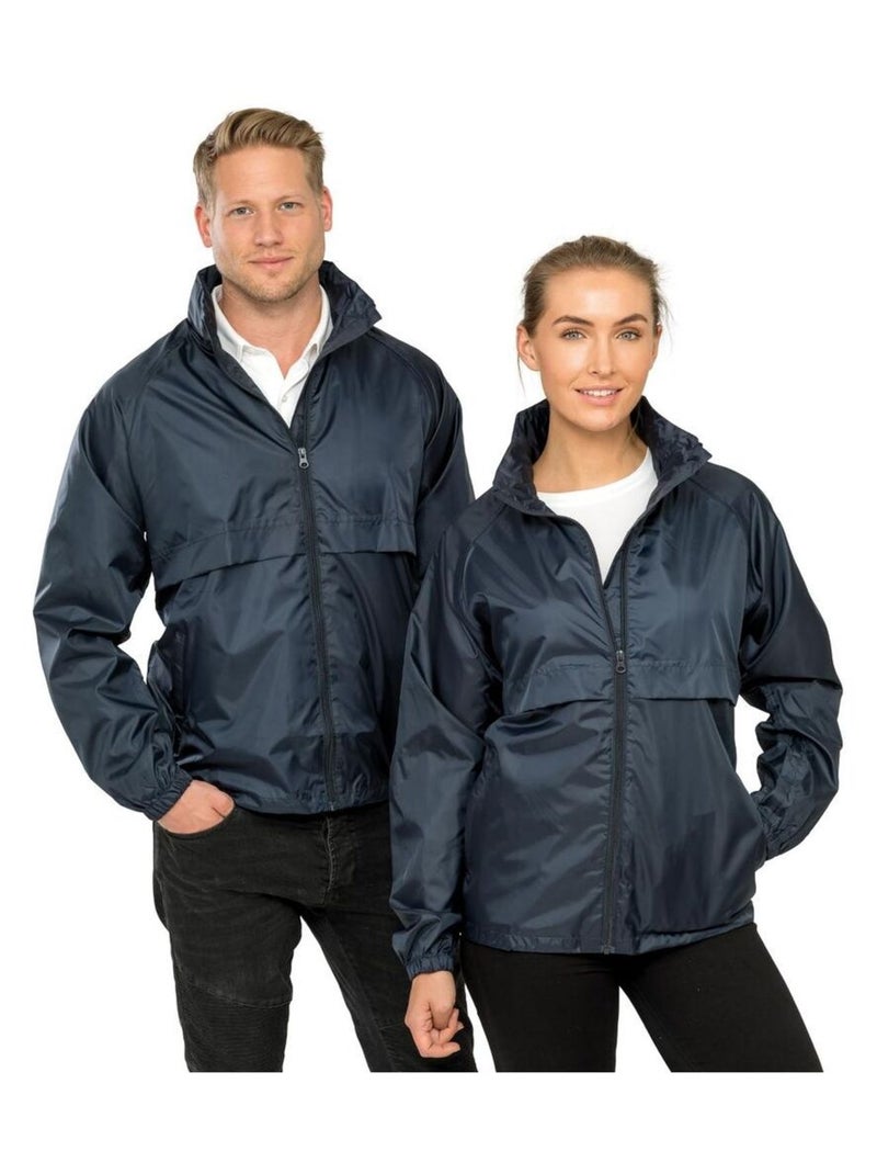 Result Core - Veste légère imperméable coupe-vent Bleu marine - Kiabi