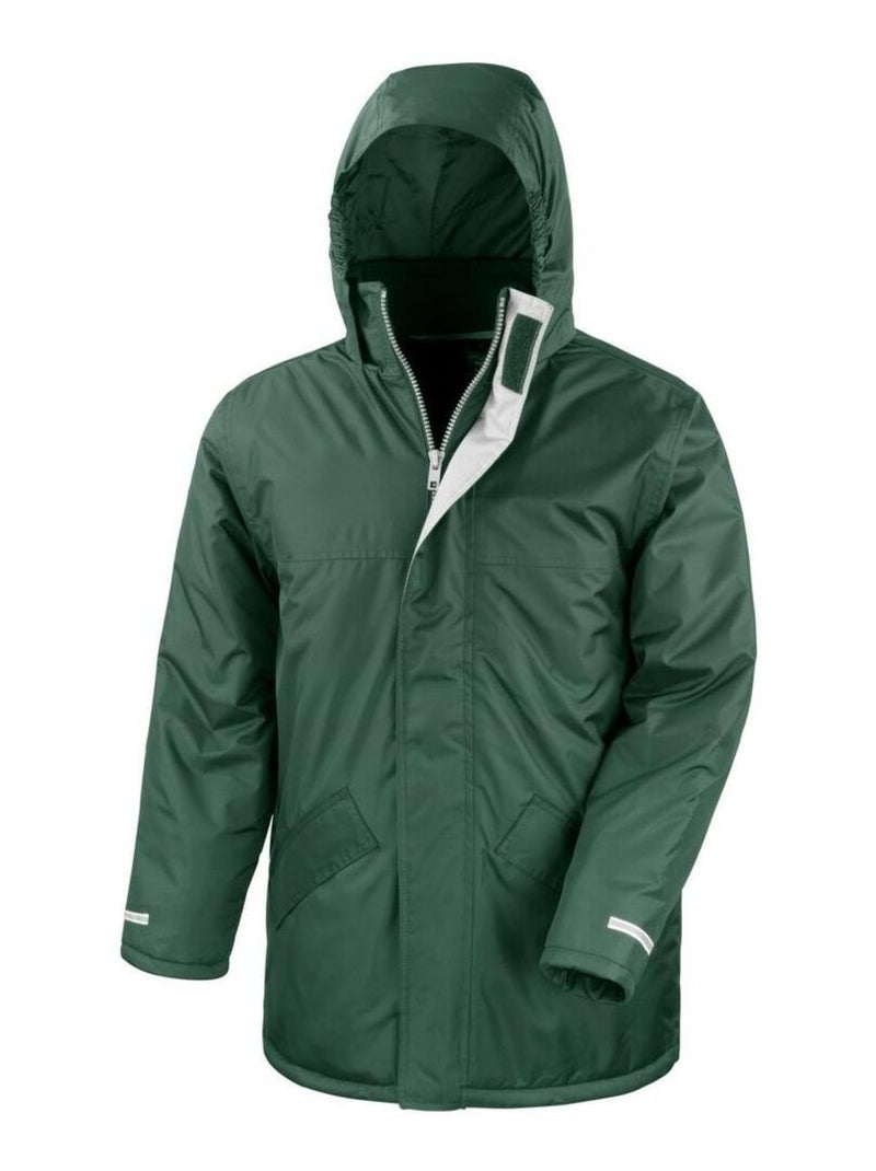 Result Core - Veste parka imperméable coupe-vent Vert bouteille - Kiabi