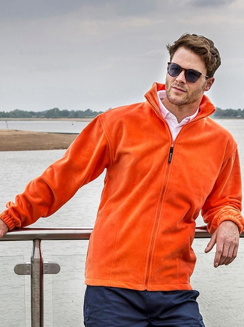 Result Core - Veste polaire anti-boulochage Orange - Kiabi