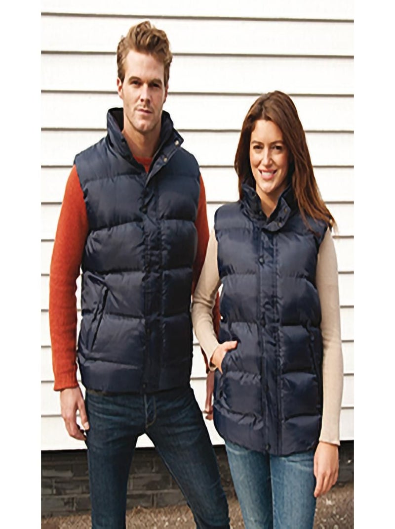 Result Core Nova Lux - Veste sans manches rembourrée hydrofuge et coupe-vent Bleu marine - Kiabi