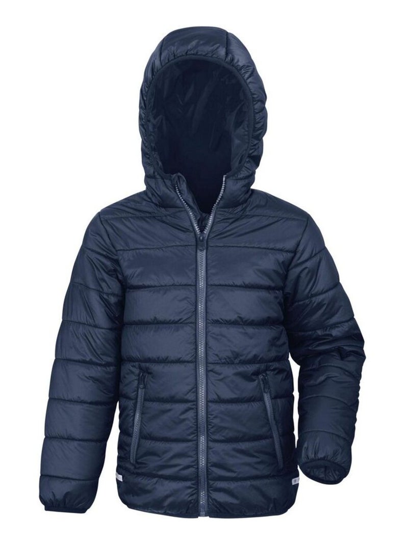 Result Core Veste matelassée enfants/jeunes Bleu marine - Kiabi