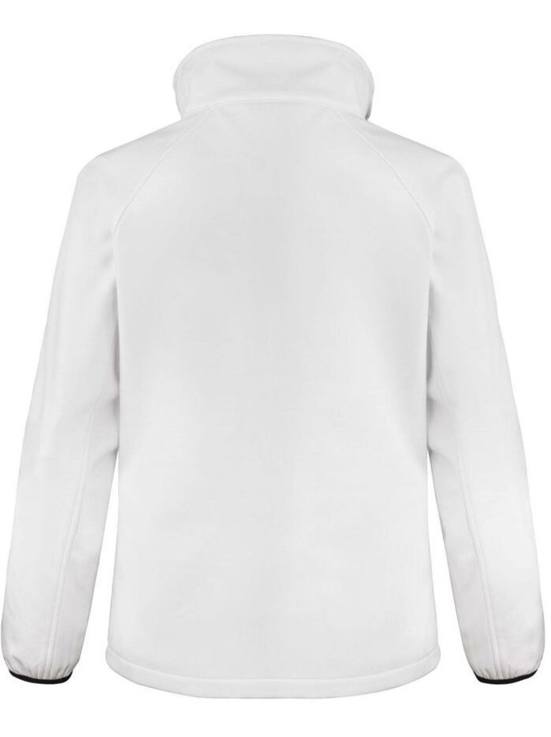 Result Core Veste Soft Shell imprimable pour femmes/dames Blanc Noir - Kiabi