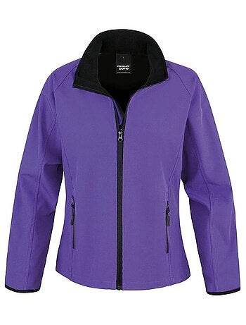 Result Core Veste Soft Shell imprimable pour femmes/dames