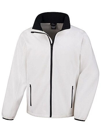 Result Core Veste Soft Shell imprimable pour hommes