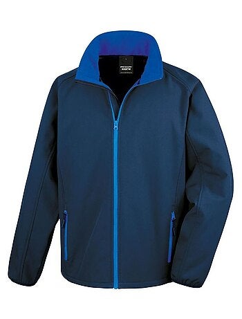 Result Core Veste Soft Shell imprimable pour hommes