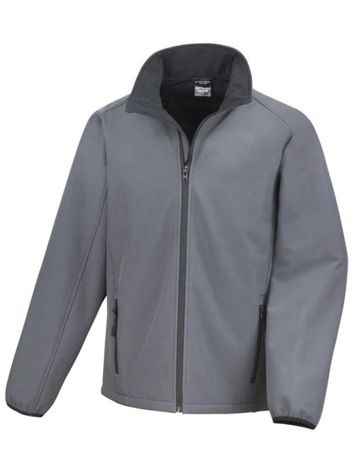 Result Core Veste Soft Shell imprimable pour hommes - Kiabi