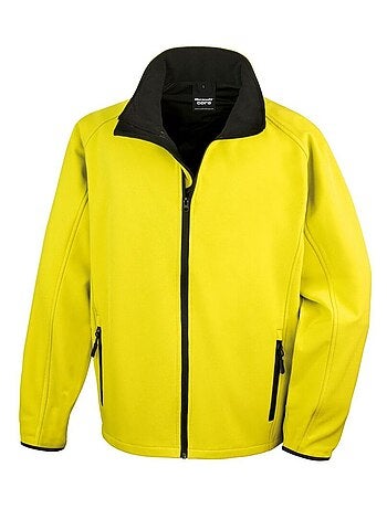 Result Core Veste Soft Shell imprimable pour hommes